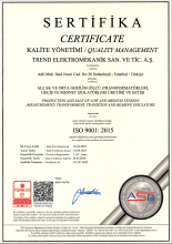 KALTE YNETM SSTEM ISO 9001:2015