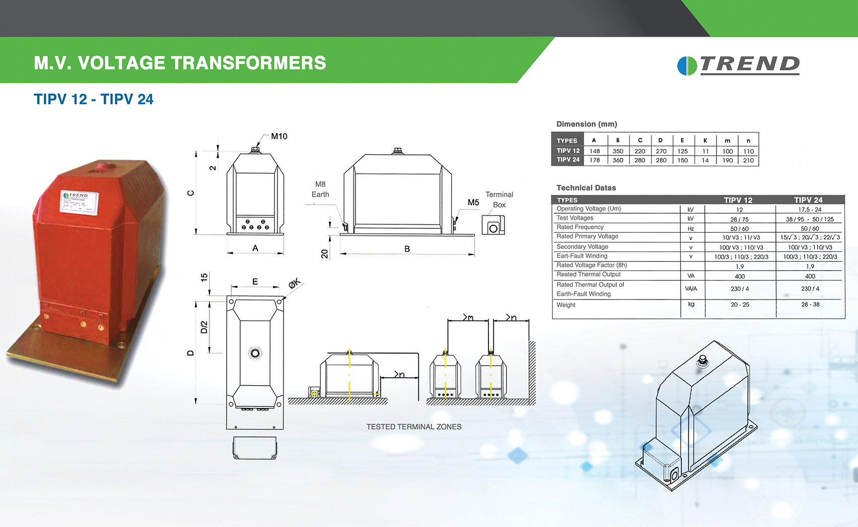 O.G. - A.G. Gerilim Transformatrleri