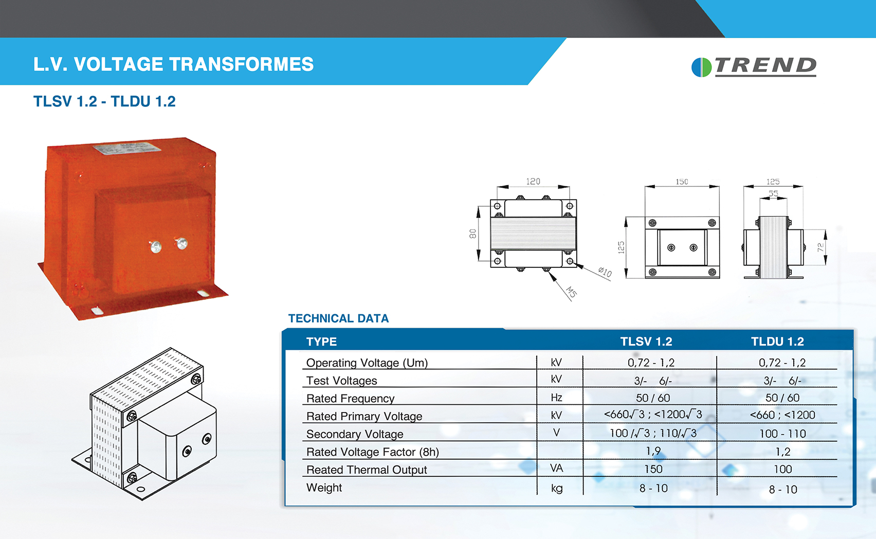Kuru Tip G Transformatrleri