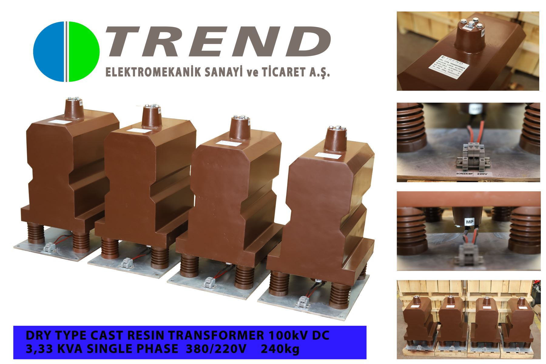zel Tip l Akm ve Gerilim Transformatrleri